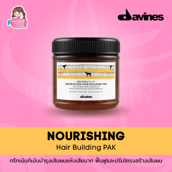 Davines NaturalTech Nourishing Hair Building PAK 250ml