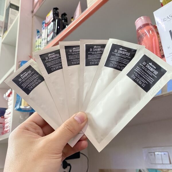 Davines OI Shampoo 12ml x6ซอง