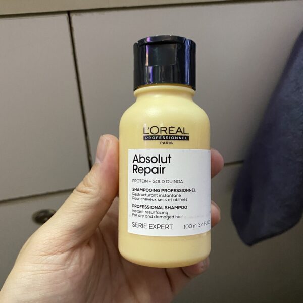 LOREAL Serie Expert Gold Quinoa + Protein Absolut Repair Shampoo100ml