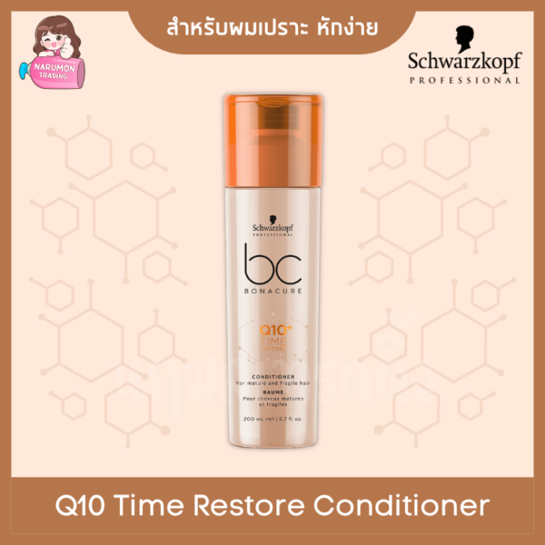 Schwarzkopf BC Bonacure Q10 Plus Time Restore Conditioner 200ml
