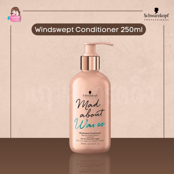 Schwarzkopf Mad About Waves Windswept Conditioner 250ml