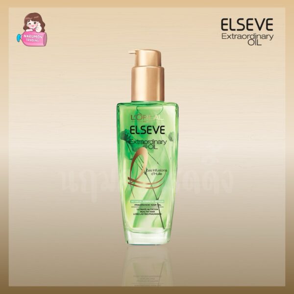 Elseve Oil - LOREAL Elseve Oil Botanical 100ml มีดอกไม้ในขวด